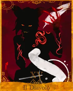 XV · Il Diavolo — carta dei tarocchi