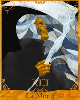 XIII · La Morte — carta dei tarocchi